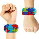 2 Pack Sensory Weighted Bracelets with Deep Pressure Input for SPD ADHD and Autism, Increase Hand Stability and Focus, Thoughtful Autism Sensory Products
