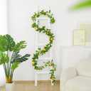 3 Strands Odorless Artificial Vines, 6FT Silk Ivy Garland, Fake Greenery Hanging Plants, Decoration for Party, Wedding, Room.