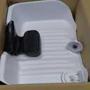 Portable Shampoo Basin for Kids, Baby, Children,Tear Free Hair Washing Basin Tray at Home(White)