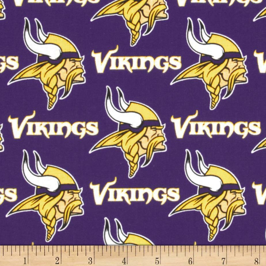 Minnesota Vikings Large Pillow