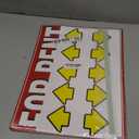 2 Pack For Rent Sign with Stakes, 17x13" Double-Sided Yard Sign - Extra Large Writing Space, Arrow Stickers, Weatherproof for Landlords