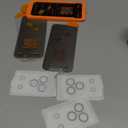 QHOHQ [1-Second Auto-Install] 3 Pack Privacy Screen Protector for iPhone 17 Pro Max [6.9 Inch] + 1 Set Camera Lens Protector, 25 Anti Spy Tempered Glass, [Military Grade Shatterproof], Case Friendly