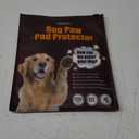 Dog Paw Protector for Senior Dogs - Anti-Slip Dog Paw Pads for Dogs Traction on Hardwood Floors, Paw Grips Stickers with Stronger Adhesive for Slippery Floors, 12 Sets (48pcs) Clover Black S