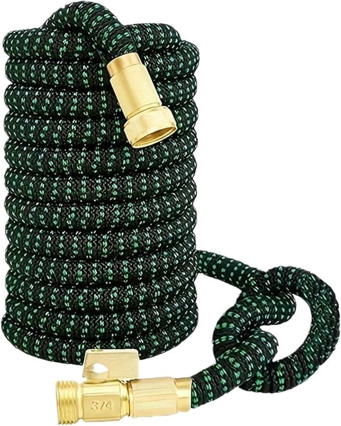 1PC High Pressure hose Expandable Magic Hose For Watering And Cleaning, 3/4 ", Connector, Sprinkler Head,(3/4''_25FT)