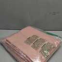 4 Panels Blush Pink Backdrop Curtain for Parties Pink Wrinkle Free 20ft x 10ft Backdrop Drapes for Baby Shower Wedding Birthday Photo Gender Reveal Photography Polyester Fabric Background Decoration