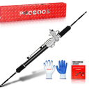PHOBOOS Hydraulic Power Steering Rack and Pinion Assembly Compatible with Honda Odyssey 2005-2006 V6 3.5L. New Unit, Leak-proof, Direct Bolt-On Fit, Ref. 26-2724