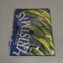 AVOIN colorlife Black Merry Christmas House Flag 28x40 Inch Double Sided, Christmas Tree Xmas Winter Holiday Yard Outdoor Decorative Flag