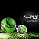 Western Star Soccer Ball Helix Size 3 & Size 4 & Size 5 - Official Match Weight - 6 Colors - Youth & Adult Soccer Players - Attractive and Durable Design