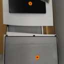 Under Sink Trash Can 7.4Gal 30Qt Pull Out Trash Can Under Cabinet 13" Wx17 Hx19 D, Cabinet Trash Can Pull Out Kit Sliding Garbage Bin Under Counter, with A Metal Basket (Black + Metal Basket)