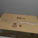 Outdoor Rug 8 x 10 ft, Reversible Plastic Straw Rug for Patio, Waterproof Large Outdoor Carpet for RV, Patio, Camping, Backyard, Deck, Picnic, Beach, Black & White