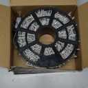 JMEXSUSS 168FT 600 LED Christmas Lights Outdoor Waterproof Clear Wire Indoor String Lights for Outside Warm White Christmas Tree Lights Plug in for Bedroom Wedding Party Spring Decor