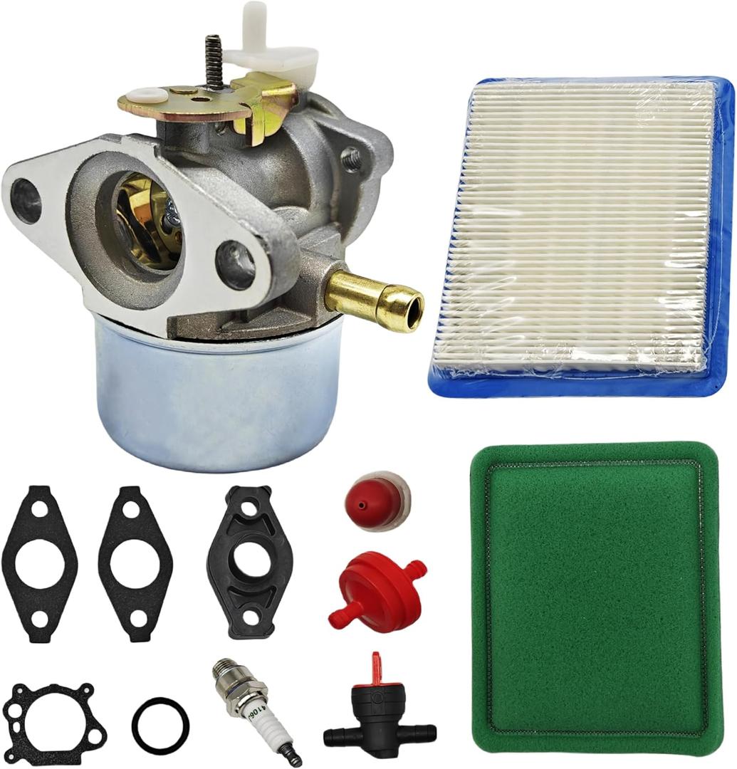 Carburetor Carb with Filter Spark Plug,Compatible with Coleman Powermate PM0401850 Pulse 1850 1500,12 items