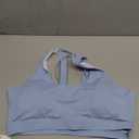 AFITNE Strappy Sports Bra for Women Crisscross Back Medium Support Padded Workout Fitness Yoga Bra with Removable Cups.XL