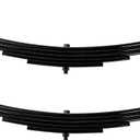 The Trailer Parts Outlet - 5 Leaf 25 1/4" x 1 3/4" Double Eye Springs for 6000 lb Trailer Axle, Pack of 2