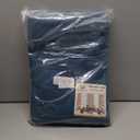 H.VERSAILTEX 100% Blackout Curtains for Bedroom Thermal Insulated Blackout Curtains 96 inch Length Heat and Full Light Blocking Curtains for Living Room with Black Liner 2 Panels Set, Dark Teal