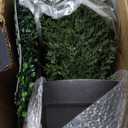 8 Feet Pre-Potted Evergreen Outdoor Artificial Cedar Tree for Front Porch Decor, Outdoor Entryway Decor Fake Tree, Tall Faux Tree with UV Resistant Coating (1 Pack)