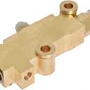 labwork 172-2174 DISC/Drum Disc Front Drum Rear Brake Brass Proportioning Valve PV2 172-2215 Replacement for Chevy K1500 1988-1989 C10 1980-1986
