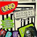 Mattel Games UNO Beetlejuice Beetlejuice Card Game for Kids, Adults & Family with Deck & Special Rule Inspired by The Movie