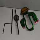 Stargarden Solar Rain Gauge Outdoor, Cactus Solar Powered Rain Gauge, 7 Inch Tube Rain Measure Gauge with Metal Stake, Decorative Rainfall Measurement for Lawn, Patio, Yard, Garden