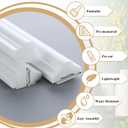 Pangda Peel and Stick Wall Molding Kit, 3D Premade Accent Molding Wainscoting Panel for Interior Wall Moulding Decor, Ready to Assemble Wainscoting Accent Panel (3 Set,23x56 in+48x56 in+23x56 in)