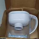 Brita Metro Water Filter Pitcher with SmartLight Change Indicator, BPA-Free, Replaces 1,800 Plastic Water Bottles a Year, Lasts Two Months, Includes 1 Filter, Small - 6-Cup Capacity, White