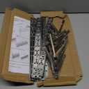 Hausse Stainless Steel Bird Spikes 10 Pack, Squirrel Small Birds Pigeons Crows and Woodpeckers Deterrent Devices Bird Repellent Spikes, Assemble Easily Covers 10 Feet for Outdoor Wall Fence