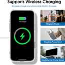 amCase Clear Case for iPhone 17 Pro (6.3") | Compatible with MagSafe Accessories |Camera Cutout | Drop Protection | Ultra-Strong Magnetic | Support Wireless Charging