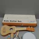 Vanplay Kids Guitar Set - Montessori Toys for 2 3 Year Old Boy Girls Birthday Gifts, 7 in 1 Musical Instruments for Toddlers 2-4, Band Sets with Ukulele/Flute/Tambourine/Maracas Toys for Kids 3-5