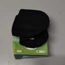 Plantar Fasciitis Gel Heel Protectors - Welnove Heel Cups for Women Men Heels Spur Pain Relief - Heel Inserts Pads for Achilles Tendonitis Dry Cracked Heel Support Cushion(W 9.5-13 / M 8.5-14) (Black)