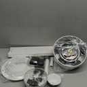 Ceiling Fans with Lights - 42" Low Profile Ceiling Fan Lights with 5 Blades, White Modern Ceiling Fan with Lights and Remote/APP, Dimming, 3CCT, Fan Light Fixture for Indoor Covered Outdoor