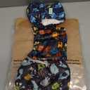 wegreeco Small Dog Diapers Male,Reusable Belly Bands for Male Dogs,Washable Doggie Puppy Diapers Wraps,Medium Large Size(5 Pack Small) (Pixiesprite)