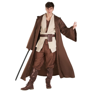 Morph Star Fantasy Hooded Robe Costume For Men - Space Cosplay Tunic Cloak For Halloween Parties And Events Size XL