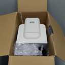 Hot & Iced Coffee Maker with Bold Setting, Single Serve Coffee Maker for K Cup and Grounds, 6-14 Oz Brew Sizes, 50 Oz Removable Water Tank, One Cup Coffee Machine with Reusable Filter, White (Ivory)