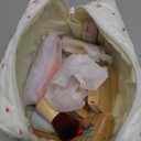 Lonico Wooden Makeup Toy Set for Girls Pretend Play Makeup Kit for Toddlers 3-5 with Eyeshadow/ Mascara/ Perfume/ Blush/ Mirror/ Bag, Birthday Gifts for Girls Toys Kids Aged 3 4 5 6 7 8