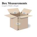 Partners Brand PHD242424 Heavy-Duty Boxes, 24"L x 24"W x 24"H, Kraft (Pack of 10)