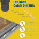 3 x 14PCS Easy Out Screw Extractor Set and Left-Hand Drill Bit Set