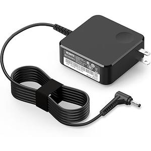 IdeaPad Charger 65W 45W Round Tip Power Supply AC Adapter for Lenovo IdeaPad 330-14, 330-15, 330-17, 510-15, 330s-14, 330s-15 Lenovo Flex 6-14 Laptop Charger