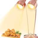 Food Warmer Lamp Heat Lamp with Bulbs for Food Heating Lamp Commercial Food Buffet Warmer Lamp Restaurant Food Service