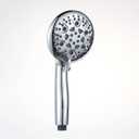 Shower Head, Pressure Shower Heads, Handheld Shower Heads for Bathroom, Power Shower Head High Pressure, 8 Shower Experiences, Chrome