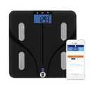 Weight Watchers Scales by Conair Smart Scale for Body Weight, Digital Bluetooth Smart Bathroom Scale with Body Fat, Muscle, and BMI in Black (11.8x11.8 Inch (Pack of 1))