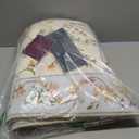 jinchan Floraison Floral Runners for Hallways 3x8 Soft Washable Runner Rug Non Slip Indoor Low Pile Chinoiserie Neutral Botanical Long Mat for Entryway Bedroom Kitchen Laundry Beige/Blue