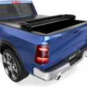 KUIPERAUTO 5.7FT Soft Tri Tonneau Cover Compatible for 2019-2026 Dodge Ram 1500 (Incl. 2019-2024 Classic & 2019-2026 New Body Style) W/o Ram Box