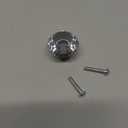 12 Pack Drawer Knobs Diamond Shaped Crystal Glass 30mm Cabinet Knobs Pull Handles (Bronze)
