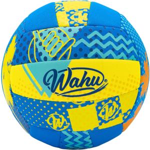 Wahu 100% Waterproof All-Purpose Pool Ball for Beach Volleyball, Soccer, and More, 6.5" Round Water Ball for Beach and Pool Sports Games