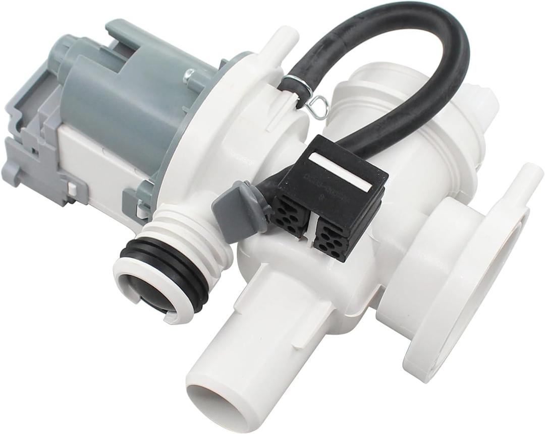 ApplianPar DC96-01585L Washer Drain Pump for Samsung Washing Machine WF363BTBEUF/A2 WF210ANW/XAA WF210ANW/XAC Replaces AP5582209, 2677749, PS4217041