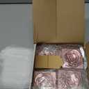 Soaoo 30 Sets Rose Compact Mirror Gifts Bulk Pocket Mirror with Thank You Tags and Organza Bag for Women Wedding Bridal Shower Valentines Quinceanera Party Favors Souvenir Gifts(Rose Gold)