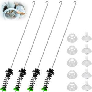 Updated W11130362 WTW5000DW2 WTW5000DW3 WTW5000DW1 MVWX655DW1 MVWC565FW1 Washer Suspension Rod Kit for Whirlpool Maytag Kenmore Washer - Replaces W10594080