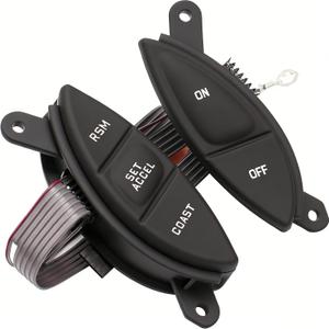 F87Z9C888BB Steering Wheel Mounted Cruise Control Switch Replacement for Ford 1998-2003 Ranger 2001-2005 Explorer Sport Trac F150 Mercury Mountaineer Mazda B3000, 901399 F87A9D809BA