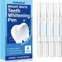 KTSAY Teeth Whitening Pen - Professionally Stain Removal Teeth Whitening Gel Formula, No Sensitivity Effective Teeth Whitener, Mint (0.11 Fl Oz (Pack of 4))