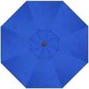 9ft Patio Umbrella Replacement Canopy Market Umbrella Top Outdoor Umbrella Canopy with 8 Ribs,Vented Canopy, Fade Resistant, UPF 50+ Excellent Sun Protection